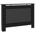 thumbnail image 1 of Pemberly Row Durable 44.1" MDF Radiator Cover in Black Finish, 1 of 8