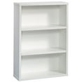 thumbnail image 1 of Pemberly Row Engineered Wood 3-Shelf Bookcase in Glacier White, 1 of 7