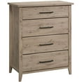 thumbnail image 1 of Pemberly Row Engineered Wood 4-Drawer Bedroom Chest in Laurel Oak, 1 of 9