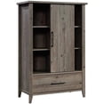 thumbnail image 1 of Pemberly Row Engineered Wood Armoire with Sliding Door in Pebble Pine, 1 of 19
