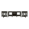 thumbnail image 1 of Pemberly Row Engineered Wood Coffee Table and End Table Set in Dark Gray Hickory, 1 of 8