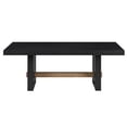 thumbnail image 1 of Pemberly Row Engineered Wood Contemporary 48" Coffee Table in Black Finish, 1 of 6