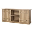 thumbnail image 1 of Pemberly Row Engineered Wood Entertainment Credenza in Timber Oak, 1 of 14