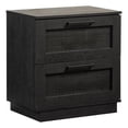 thumbnail image 1 of Pemberly Row Engineered Wood Night Stand in Raven Oak Finish, 1 of 10