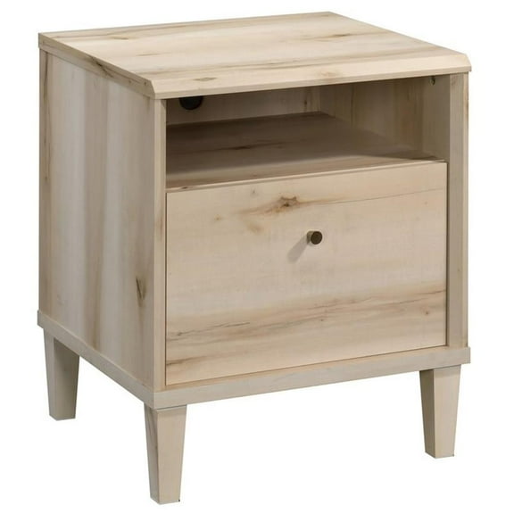 Pemberly Row Engineered Wood Nightstand in Pacific Maple