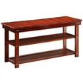 thumbnail image 1 of Pemberly Row Entryway Bench in Cherry, 1 of 3