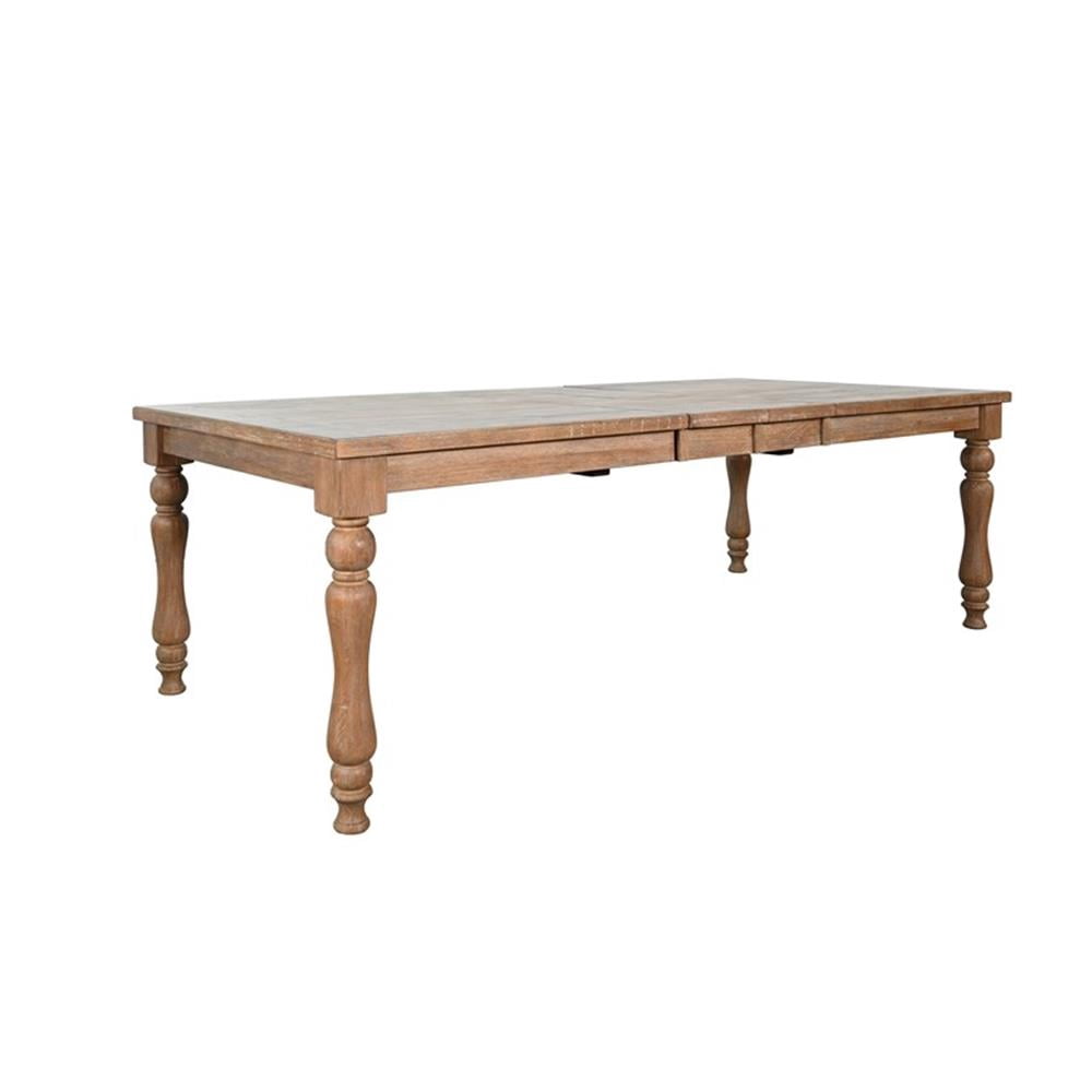 Pemberly Row Extension Dining Table with Butterfly Leaf and Turned Legs ...
