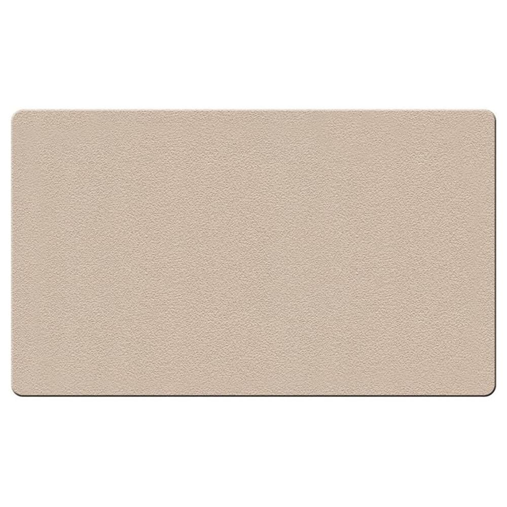 Pemberly Row Fabric 2' x 3' Wrapped Edge Bulletin Board in Beige