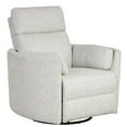 thumbnail image 1 of Pemberly Row Fabric Power Swivel Glider Recliner in Fossil Finish, 1 of 8