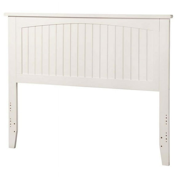 Pemberly Row Full Panel Headboard in White