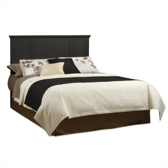 Pemberly Row Full Queen Panel Headboard in Ebony