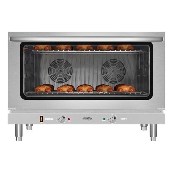 Pemberly Row Full-Size Pan Countertop Convection Oven with 4 Racks