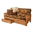 thumbnail image 1 of Pemberly Row Futon with Canadian Print Mattress in Natural and Tan, 1 of 3