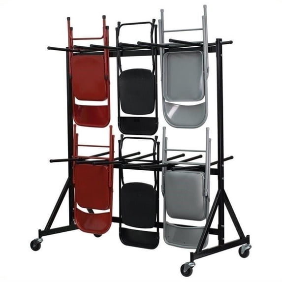 Pemberley Row Steel Folding Chair Truck Rectangular 79" x 35" x 69.5"