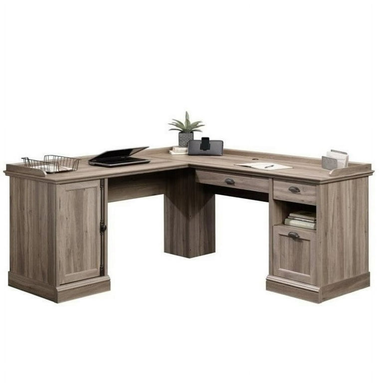 Corner computer desk with tower storage discount