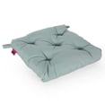 thumbnail image 1 of Pemberly Row Indoor Fabric Classic Tufted Chair Cushion in Teal, 1 of 8