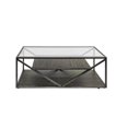 thumbnail image 1 of Pemberly Row Industrial Rectangular Cocktail Table in Gray, 1 of 8