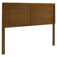 thumbnail image 1 of Pemberly Row King Modern Rubberwood and MDF Headboard in Walnut, 1 of 9