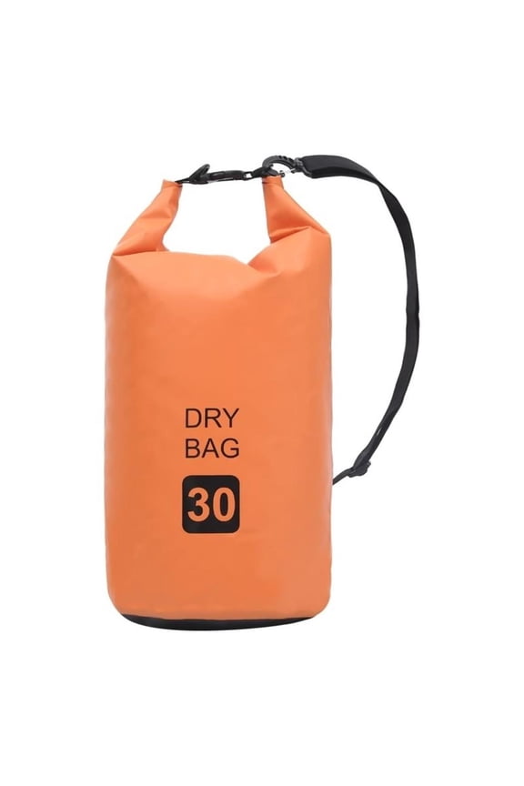 Lightweight and Durable 7.9 gal PVC Dry Bag in Orange