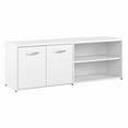 thumbnail image 1 of Pemberly Row Low Storage Cabinet with Doors in White - Engineered Wood, 1 of 11