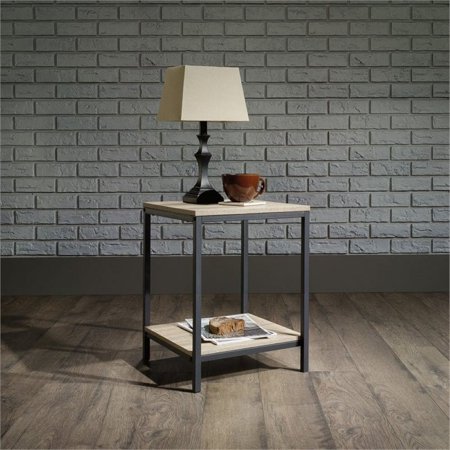 Pemberly Row Metal End Table in Charter Oak