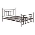 thumbnail image 1 of Pemberly Row Metal Victorian Sytle Queen Bed with Footboard in Bronze, 1 of 13
