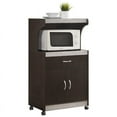thumbnail image 1 of Pemberly Row Microwave Kitchen Cart in Chocolate Gray, 1 of 5