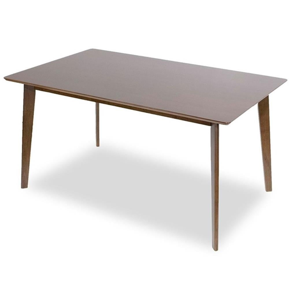 Pemberly Row Mid-Century 47-inch rectangular solid wood Dining Table in ...