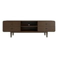 thumbnail image 1 of Pemberly Row Mid-Century Solid Wood TV Stand for TVs up to 65" in Brown, 1 of 7