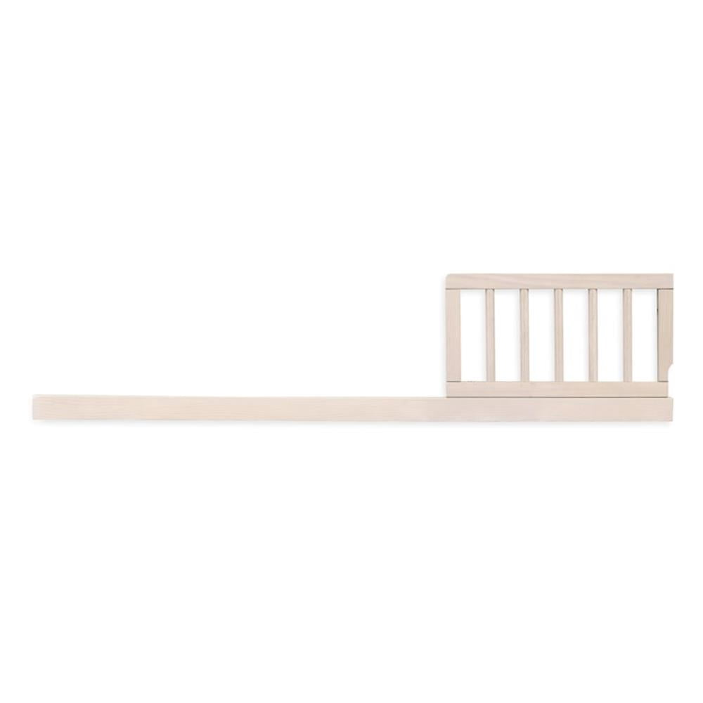 Pemberly Row Mid-Century Toddler Guardrail in Washed Natural