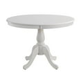 thumbnail image 1 of Pemberly Row Modern 42" Round Pedestal Dining Table in White, 1 of 6