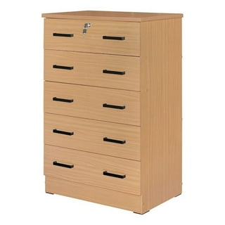 イデー　WAVE TALL CHEST Maple WONDER COMFORT Stylish Gray 8 Drawer 11.8 in. Wide Chest of