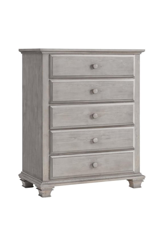 Pemberley Row Wood Gray Chest Rectangular 45" x 38" x 19"