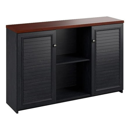 Pemberly Row Modern Accent Cabinet with Doors - Engineered Wood
