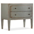 thumbnail image 1 of Pemberly Row Modern Bedroom Two-Drawer Nightstand - Speckled Gray, 1 of 3
