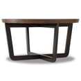 thumbnail image 1 of Pemberly Row Modern / Contemporary 35" Round Copper Top Coffee Table, 1 of 4