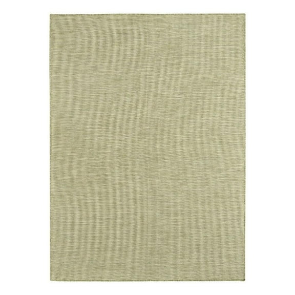 Pemberly Row Modern / Contemporary 6' x 9' Fabric Green Area Rug
