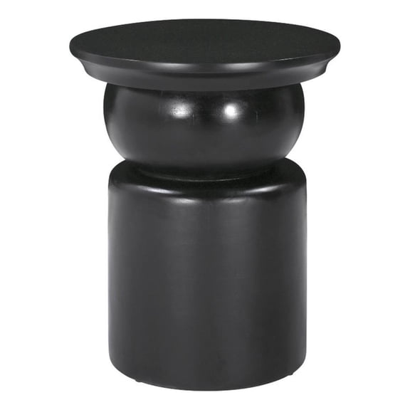 Pemberly Row Modern / Contemporary Assembled Wood Side Table Black