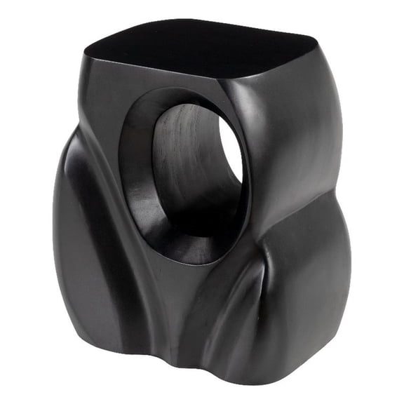 Pemberly Row Modern / Contemporary Assembled Wood Side Table Black