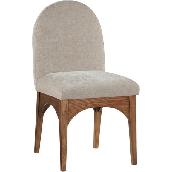 Pemberly Row Modern / Contemporary Beige Fabric Dining Side Chair
