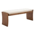 thumbnail image 1 of Pemberly Row Modern / Contemporary Engineered Wood Bench Beige, 1 of 4