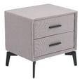 thumbnail image 1 of Pemberly Row Modern / Contemporary Engineered Wood Side Table Gray, 1 of 4