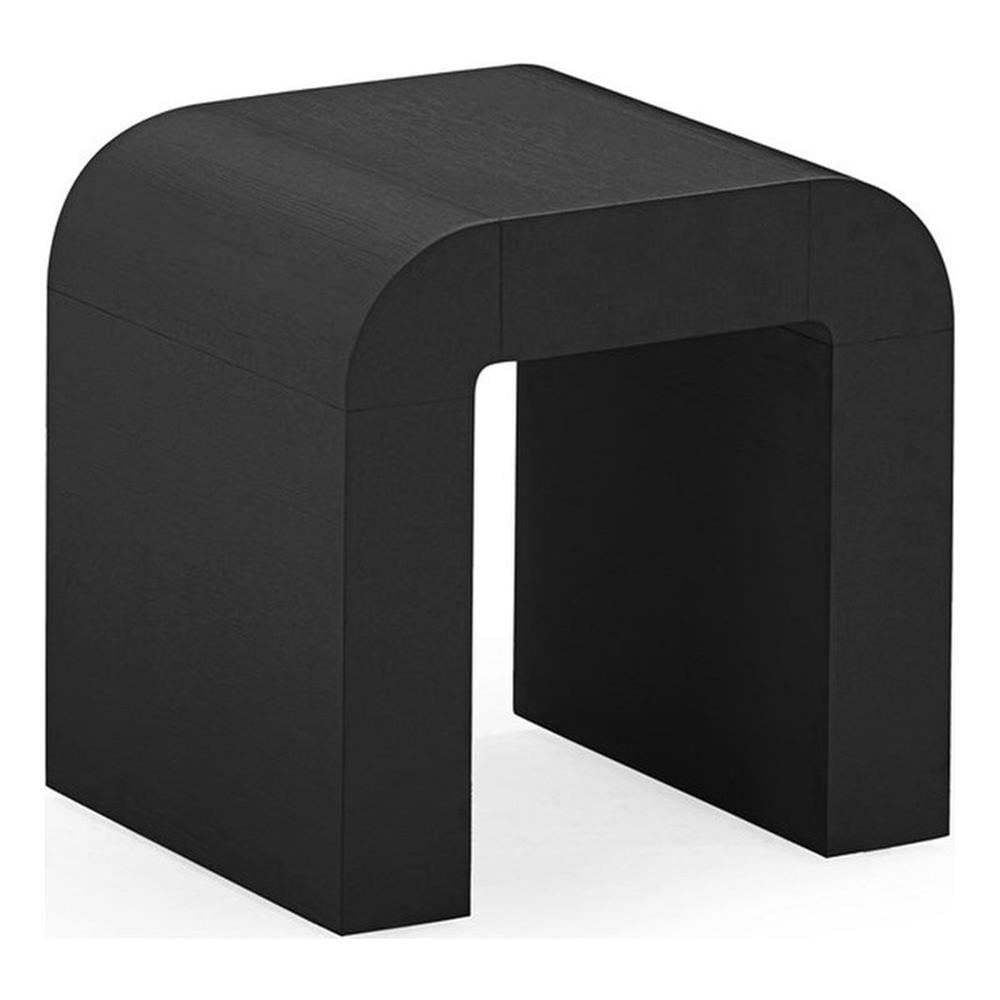 Table Hum Pemberly Row Modern / Contemporary Hump Black Finish Side Table ...