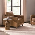 thumbnail image 1 of Pemberly Row Modern / Contemporary Leather Camel Finish Chair, 1 of 10