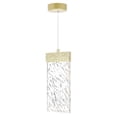 thumbnail image 1 of Pemberly Row Modern / Contemporary Metal LED Pendant in Gold Leaf, 1 of 7