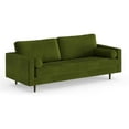 thumbnail image 1 of Pemberly Row Modern / Contemporary Performance Velvet Sofa in Forest, 1 of 5