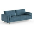 thumbnail image 1 of Pemberly Row Modern / Contemporary Performance Velvet Sofa in Ocean, 1 of 6