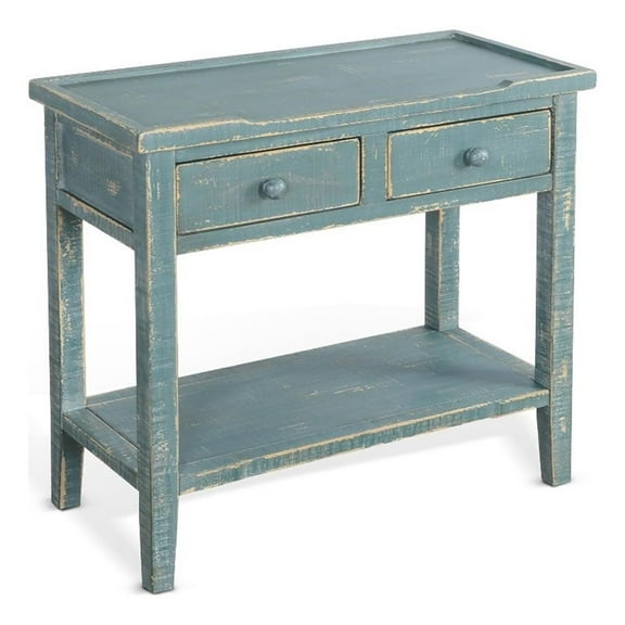 Pemberly Row Modern / Contemporary Sea Grass Wood Side Table