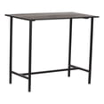 thumbnail image 1 of Pemberly Row Modern / Contemporary  Solid Wood Counter Table in Gray, 1 of 7