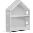thumbnail image 1 of Pemberly Row Modern / Contemporary Wood Bookcase in White Finish, 1 of 2